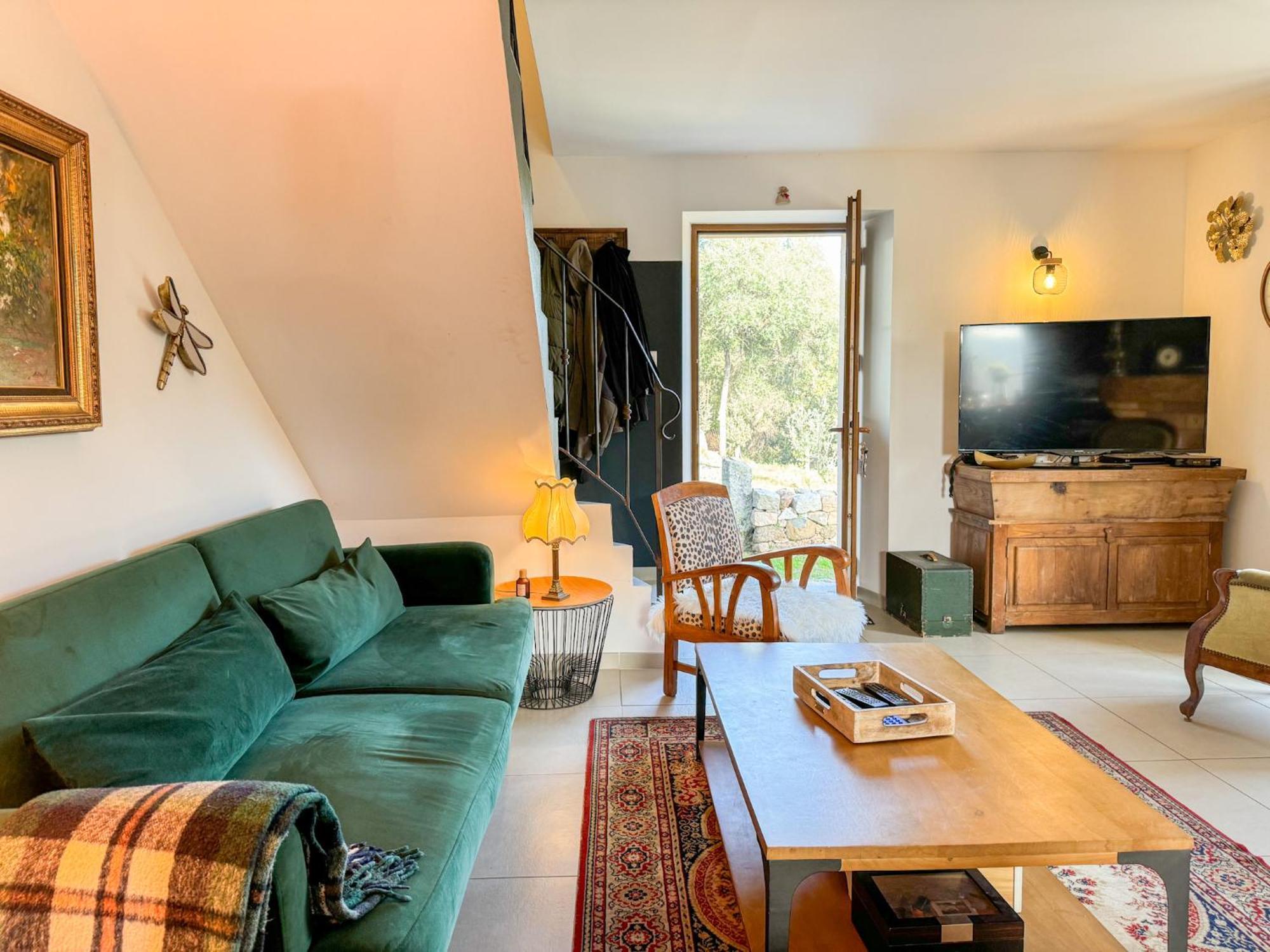 Maison De Campagne, Deux Chambres, Vue Sur Les Montagnes Sartène Екстериор снимка